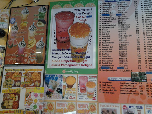 Quickly Restaurant Menu | Bubble Tea, Asian Desserts & Snacks in San ...